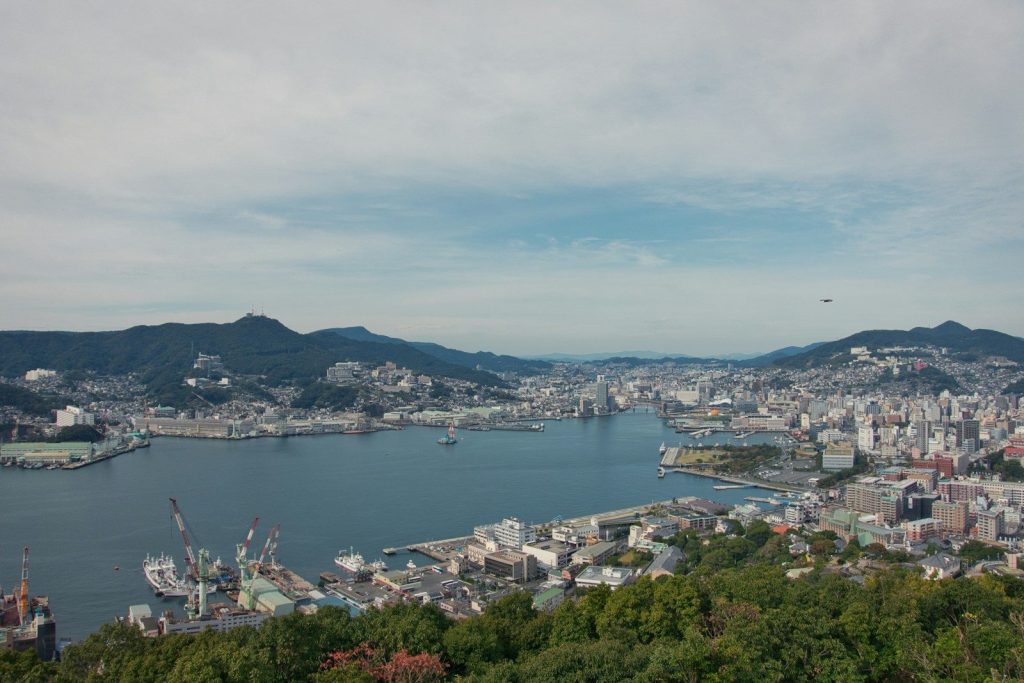 Nagasaki à moto