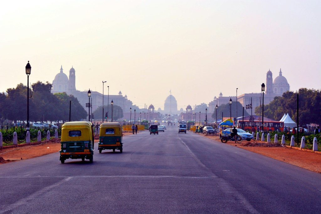 itinéraire moto Delhi 